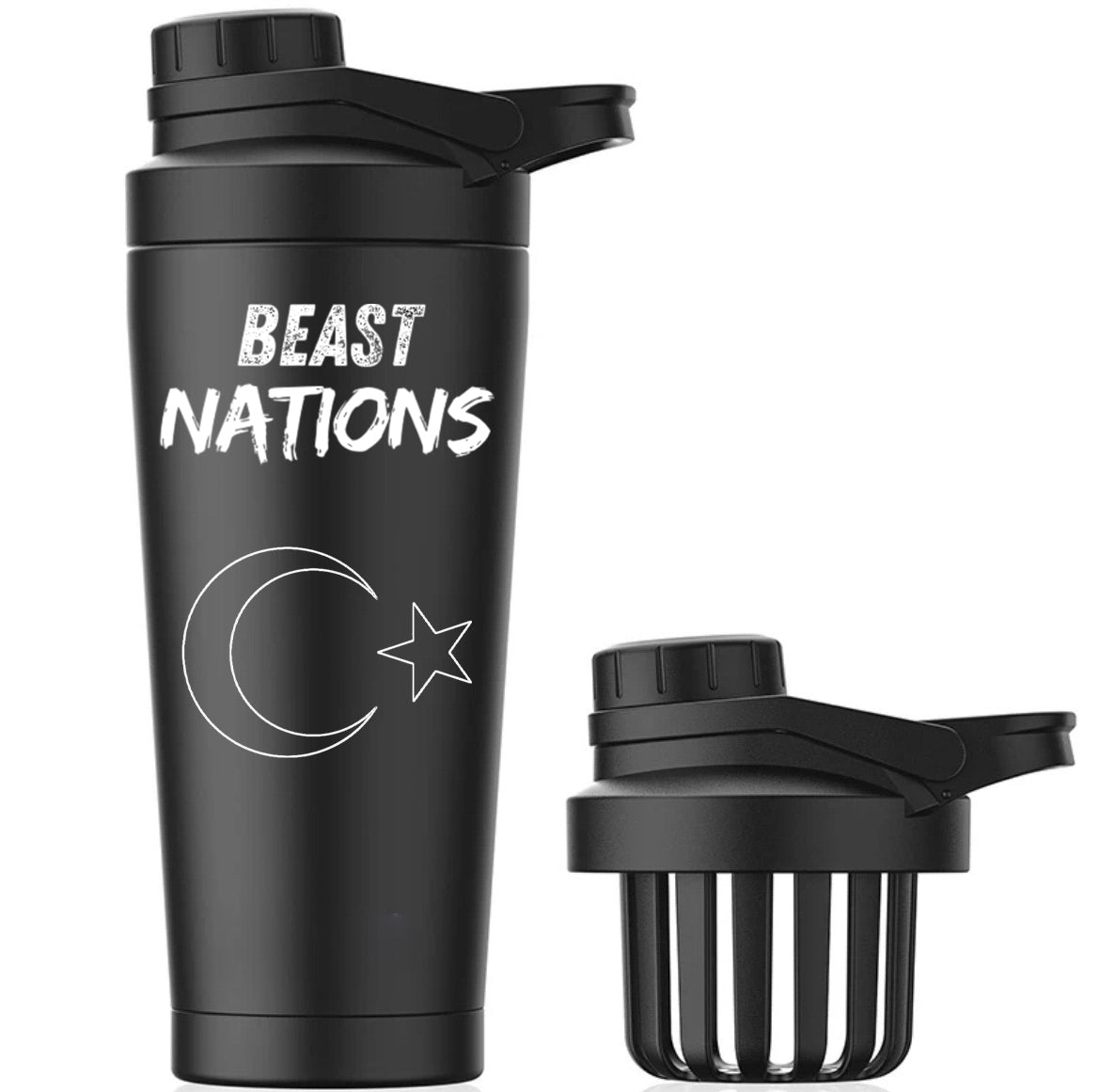 Edelstahlshaker