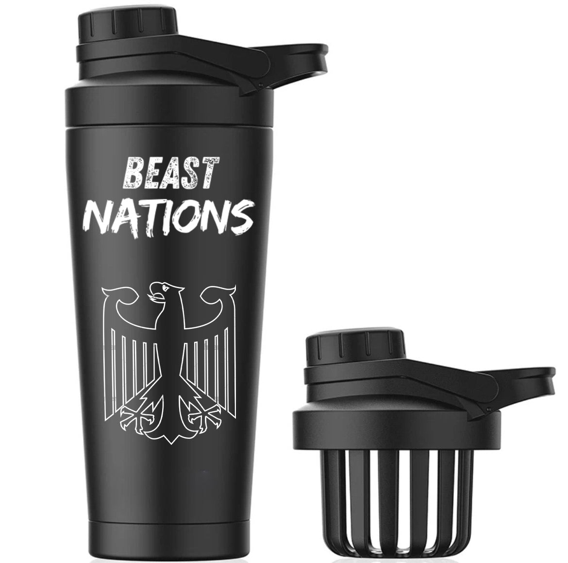 Edelstahlshaker
